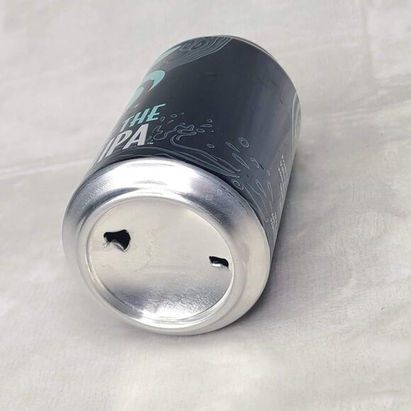 Hop Valley Release Stash IPA Seattle Kraken Empty Beer Can Bottom Opened 12oz - Picture 9 of 9